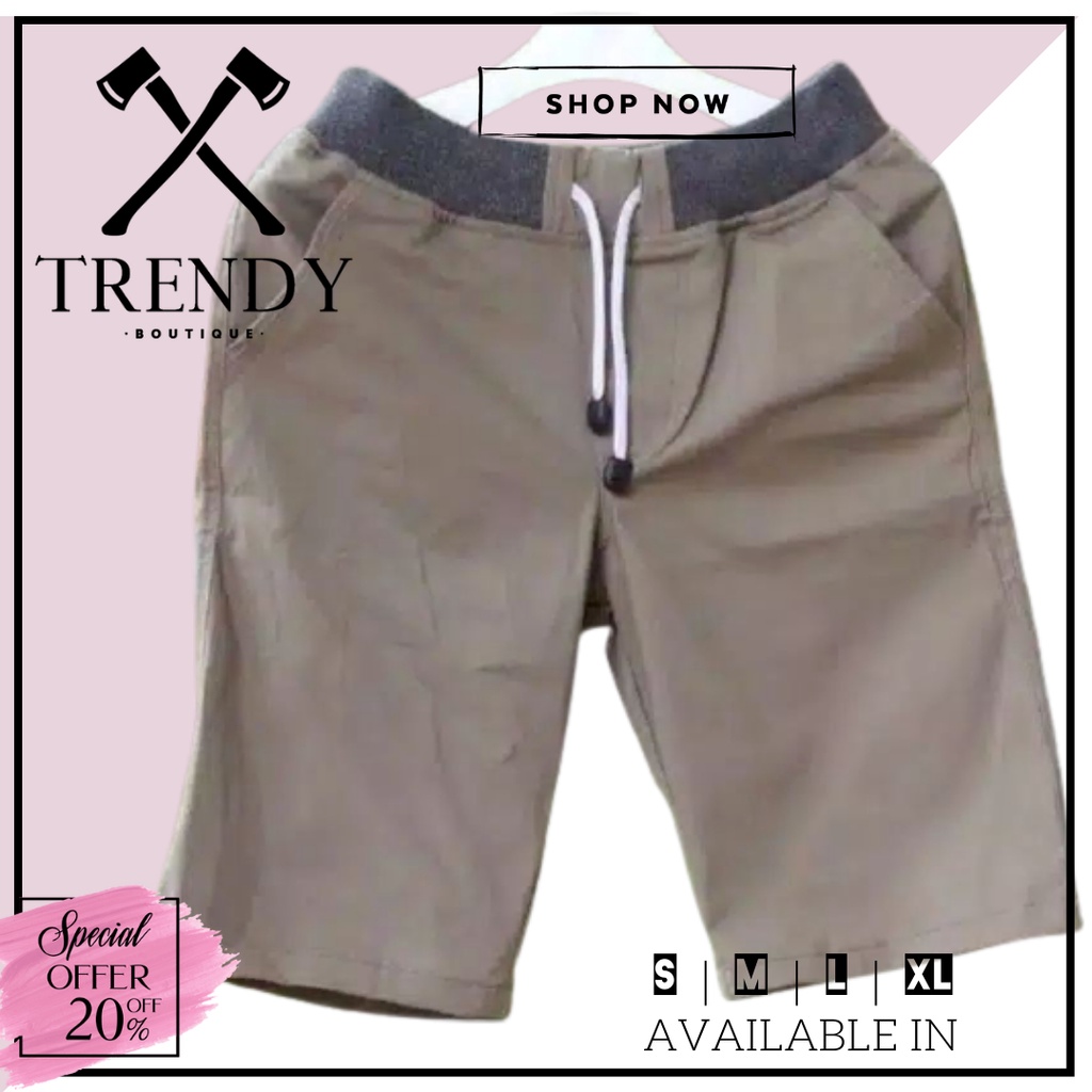 Celana Santai Chino Pendek Pria Distro Keren Terlaris Kolor Original Jumbo Dewasa Premium Surfing Cl