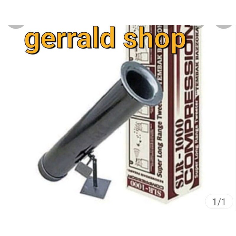 BAZZOKA PIRO SLR 1000 BAZOOKA TWEETER SPEAKER PANCING WALET