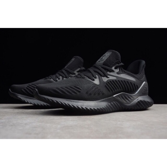 Sepatu Pria - Adidas Alphabounce Beyond Black White Cloud White - PRM