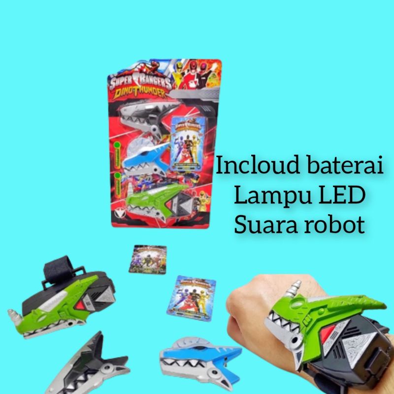 JAM POWER RANGERS-MAINAN ANAK