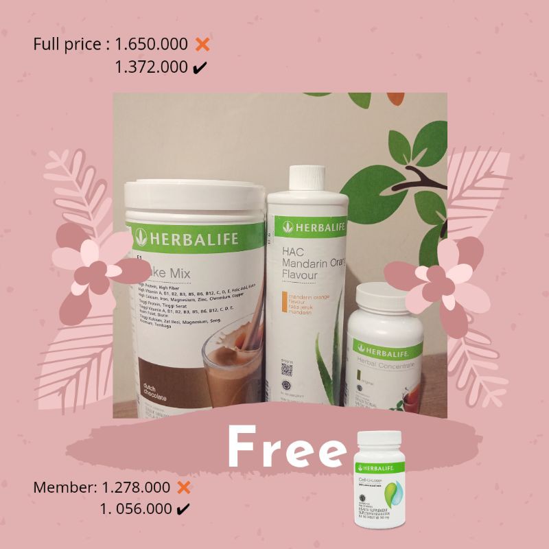 

paket sarapan herbalife