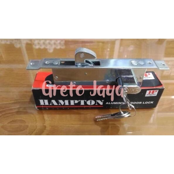 PALING LARIS Kunci Pintu Sliding Geser Alumunium Almunium Aluminium HAMPTON 5423  Eksklusif