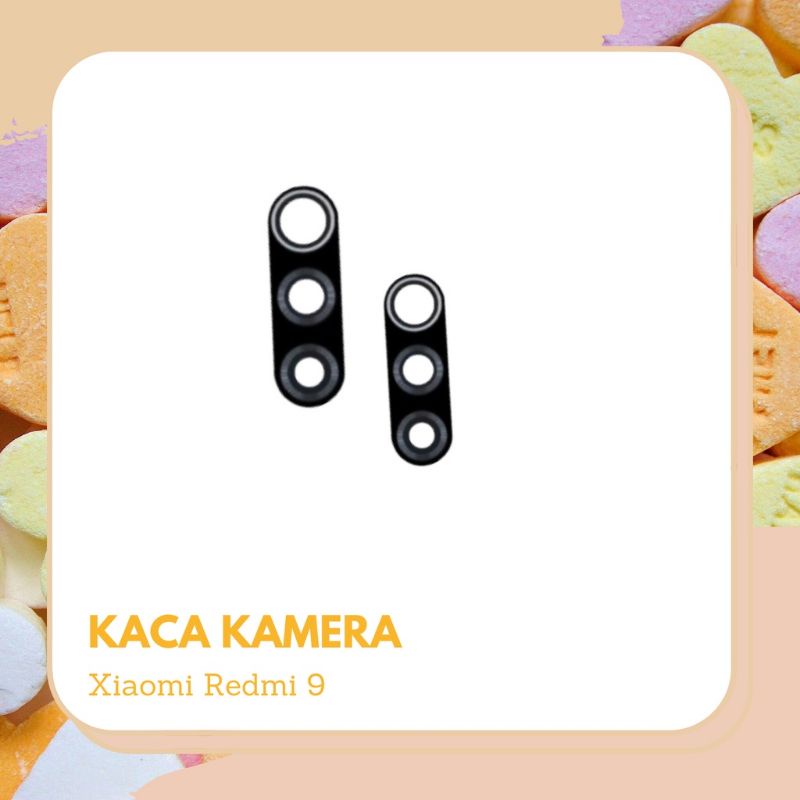 KACA KAMERA BELAKANG XIAOMI REDMI 9 LENSA CAMERA