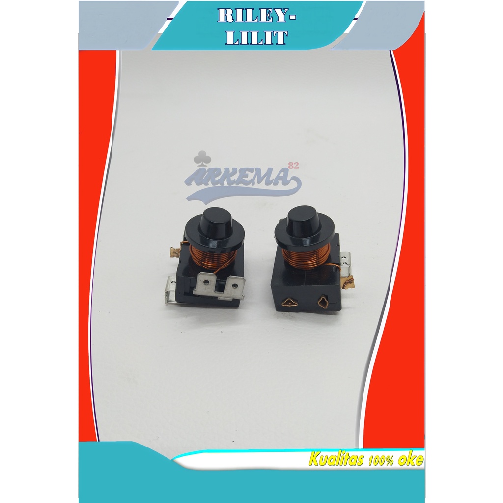 RILEY KOMPRESSOR / PTC RILEY / PENGGERAK COMPRESSOR KULKAS / RILEY LILITAN KOMPRESOR 1/4PK DAN 1/3PK