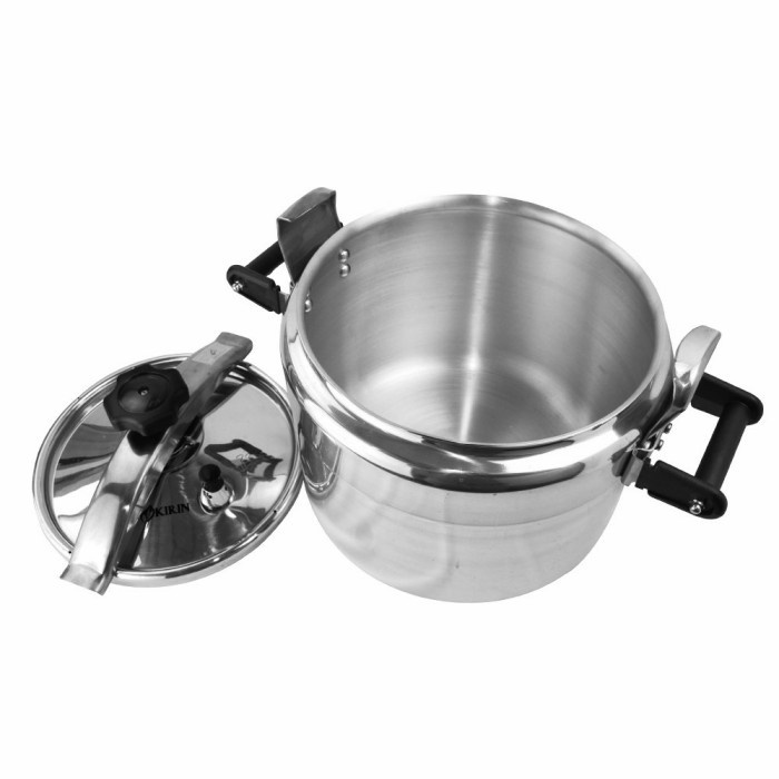 Kirin Panci Presto Pressure Cooker 12 Liter KPC120 KPC 120 12L Induksi