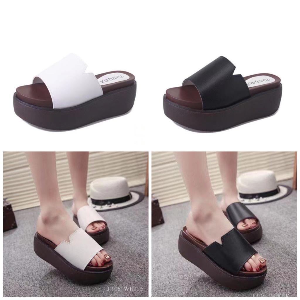 SANDAL SLIDE WEDGES FASHION ANINDIRA 106