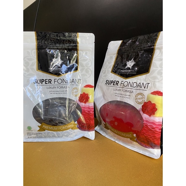 

Fondant Merah / Hitam Tigerson kemasan repack 250gr, 500gr, 1kg