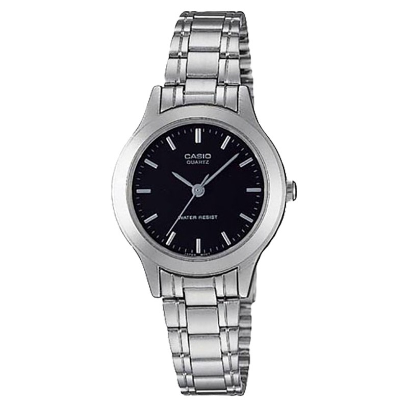 casio stainless black