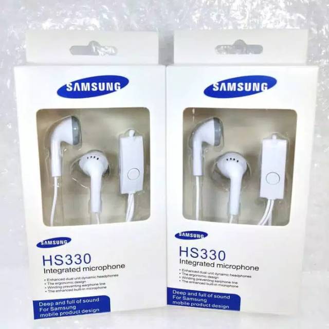 Headset Samsung  J1 J2 J3 J1 Ace J5 J7 2015 2016 2017 Handfree Earphone Support Mic