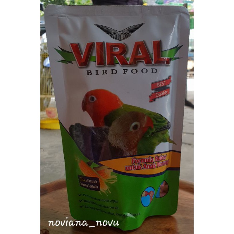 VIRAL BIRD FOOD PAKAN BURUNG LOLOH LOLOHAN ANAKAN PAUD DEWASA FLY HIGH FLIGHT PARUH BENGKOK FALK LOV