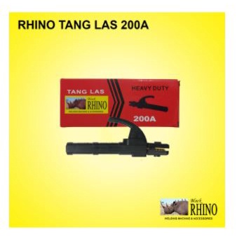 RHINO Tang Las 200A model Germany-Stang Las 200 Amp-Electroder Holder-Tang Las Listrik / Stang Las L