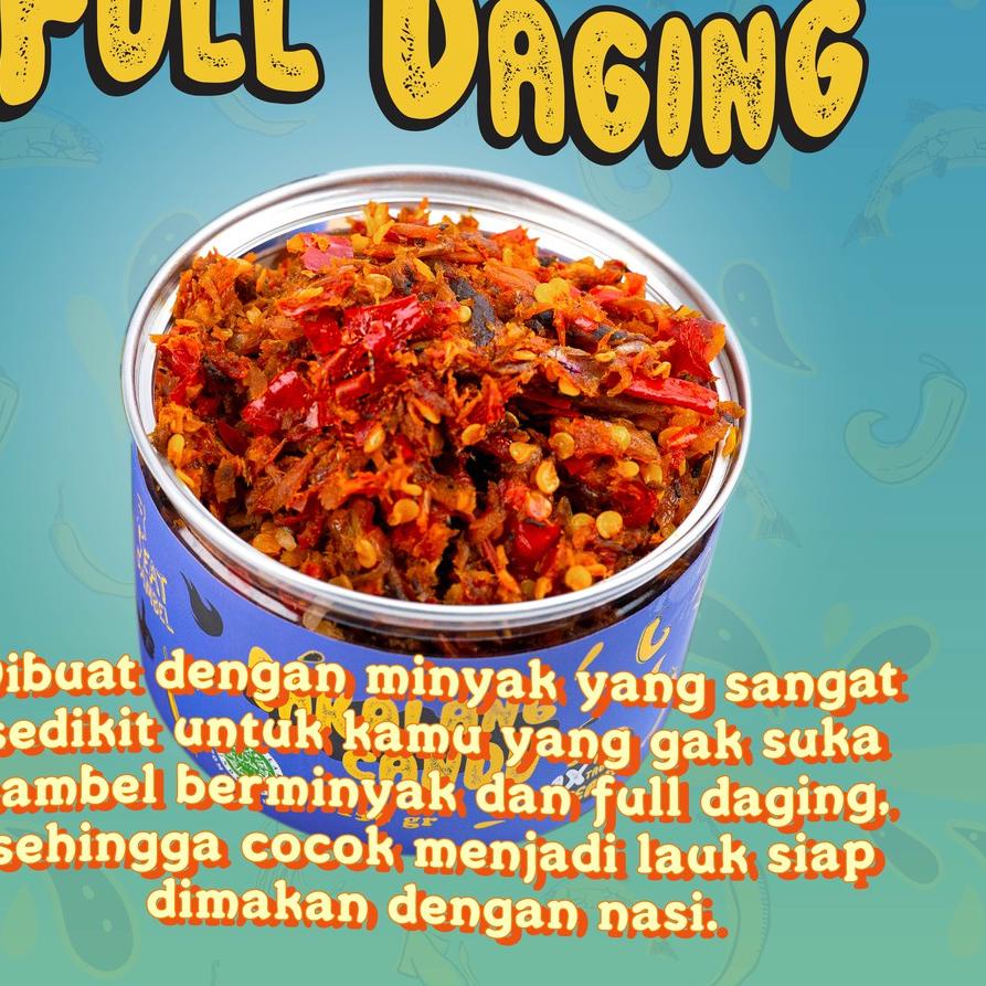 POTONG HARGA Eat Sambel - Cakalang Candu Suir 어