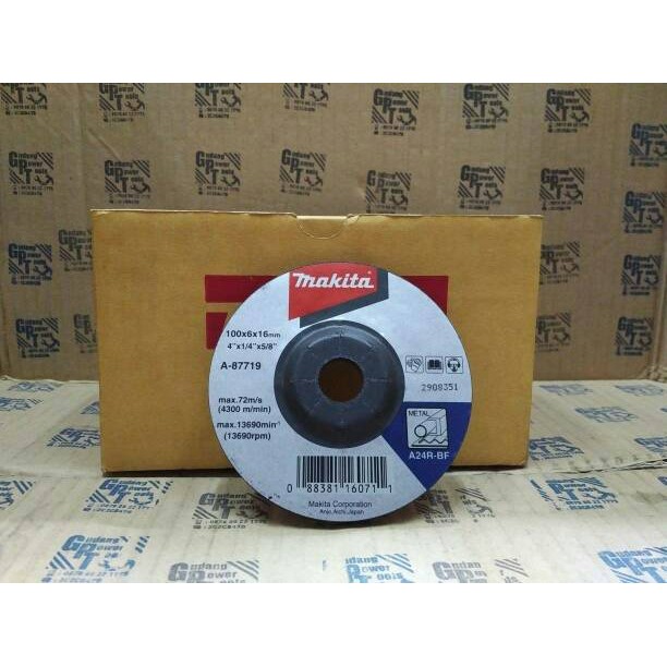 GOYANG HARGA: Batu Gerinda Poles Metal Grinding 4inch Makita 100%ORIGINAL