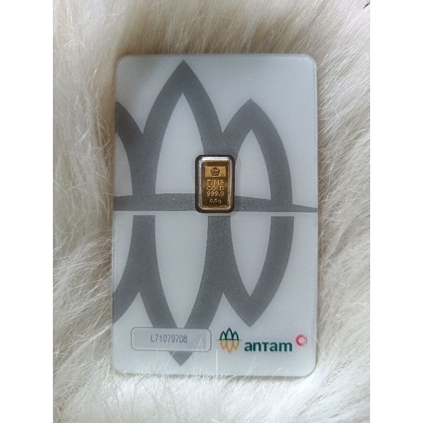 Certieye Antam  0,5 Gram .