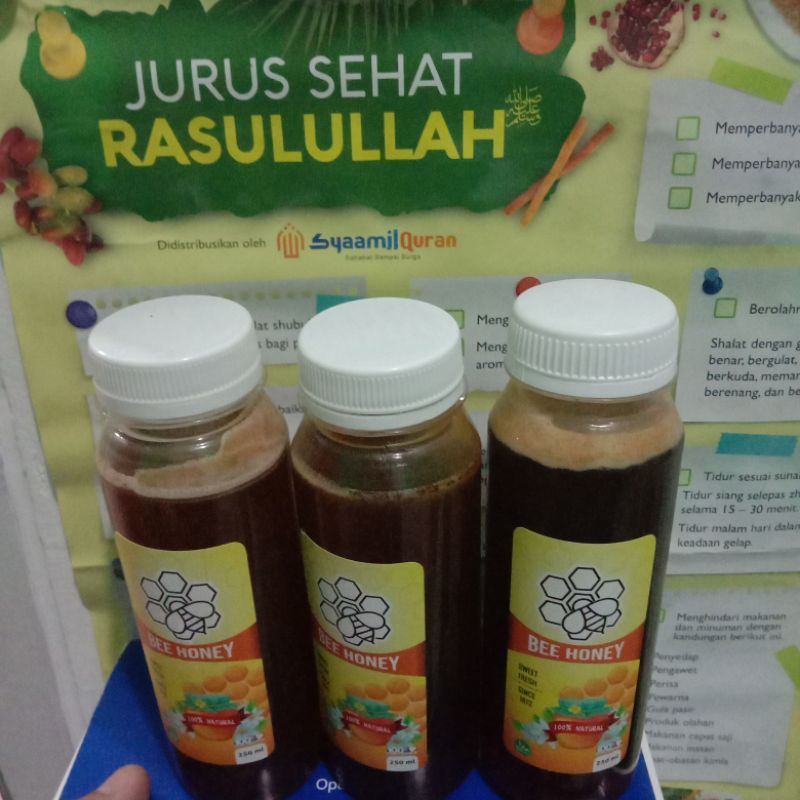 

Madu murni (RAW HONEY) lebah hutan nyiruan.