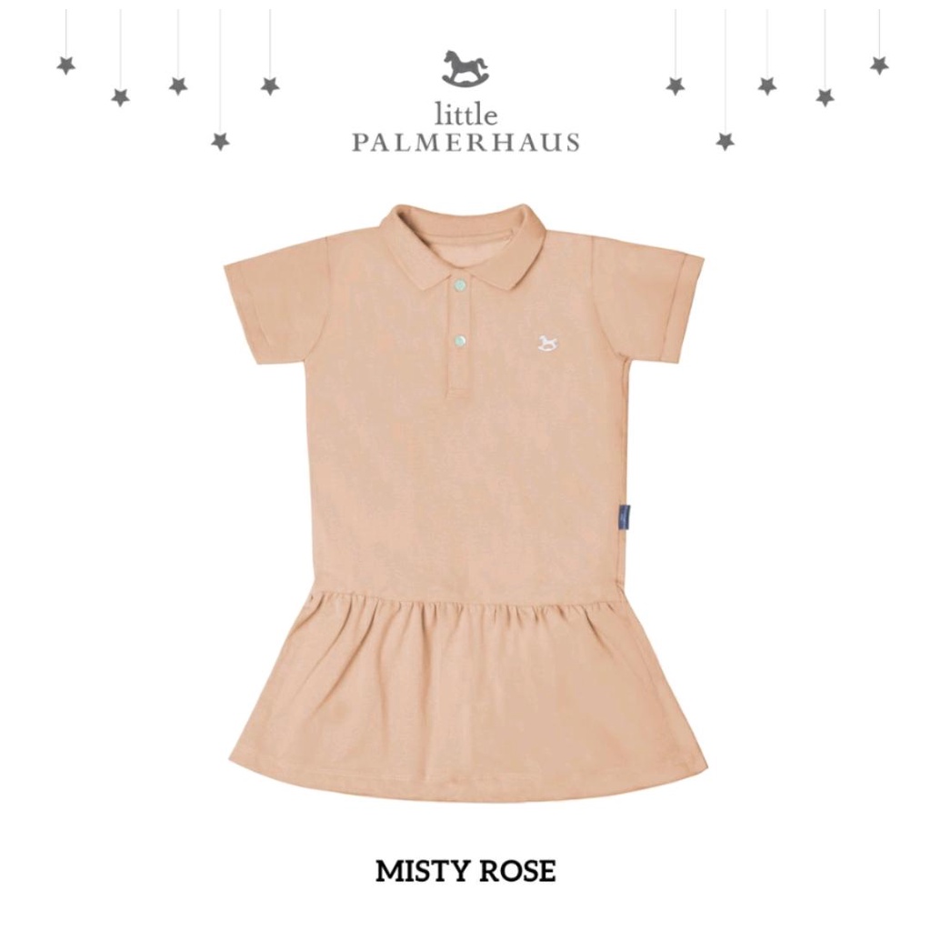 LITTLE PALMERHAUS BASIC POLO DRESS / DRESS ANAK PEREMPUAN