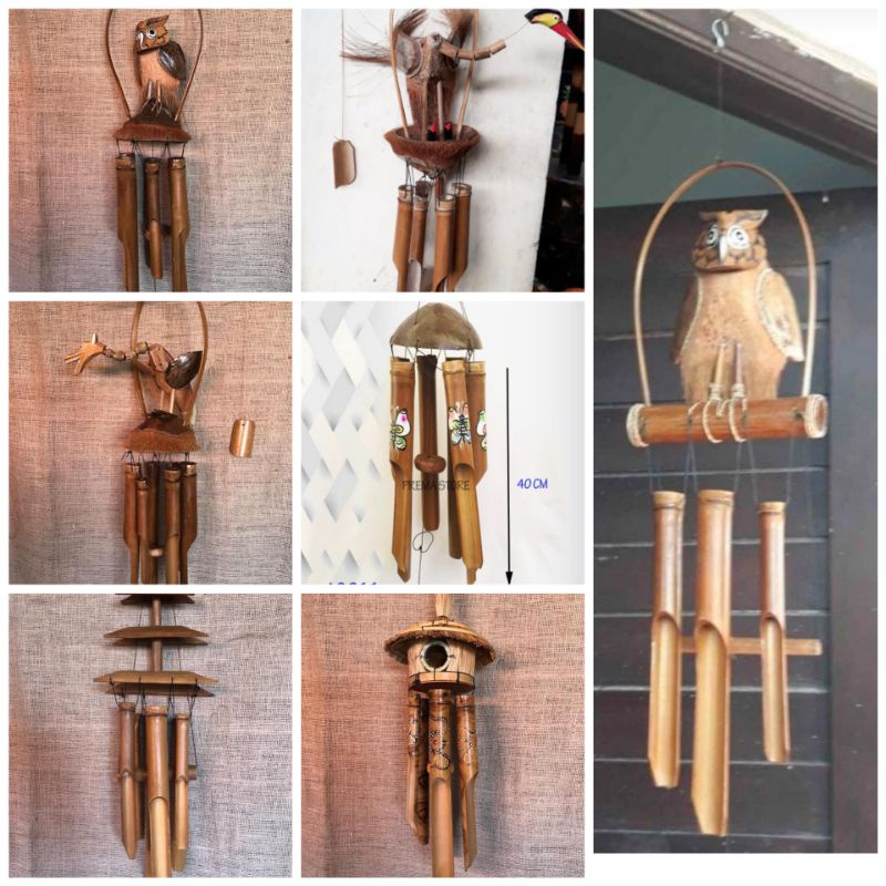 LONCENG ANGIN BAMBU BALI MURAH