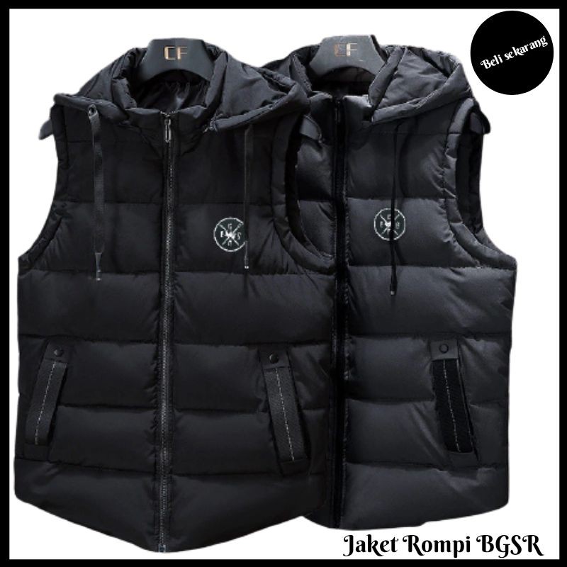 Jaket Rompi / Vest Pria / Rompi Pria BGSR Murah