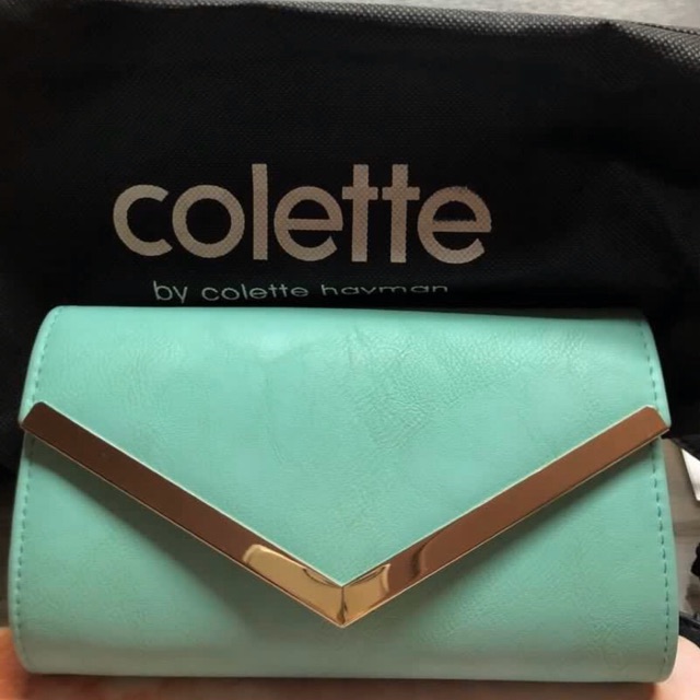 Colette by Colette Hayman Clutch Party Mint (tas pesta)