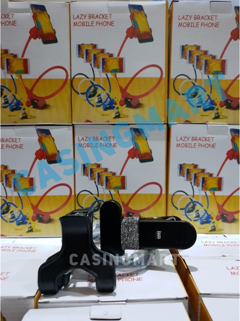 Lazypod standing hp Gagang Besi ORIGINAL LAZYPOD PLUS BOX