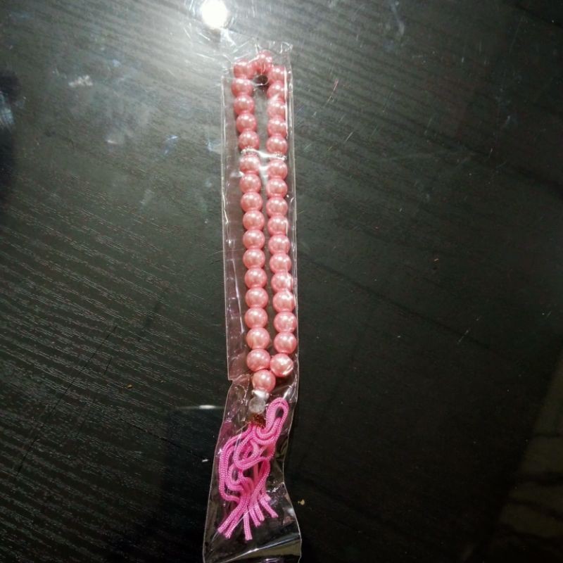 TASBIH 33 BUTIR, TASBIH MUTIARA 1PCS