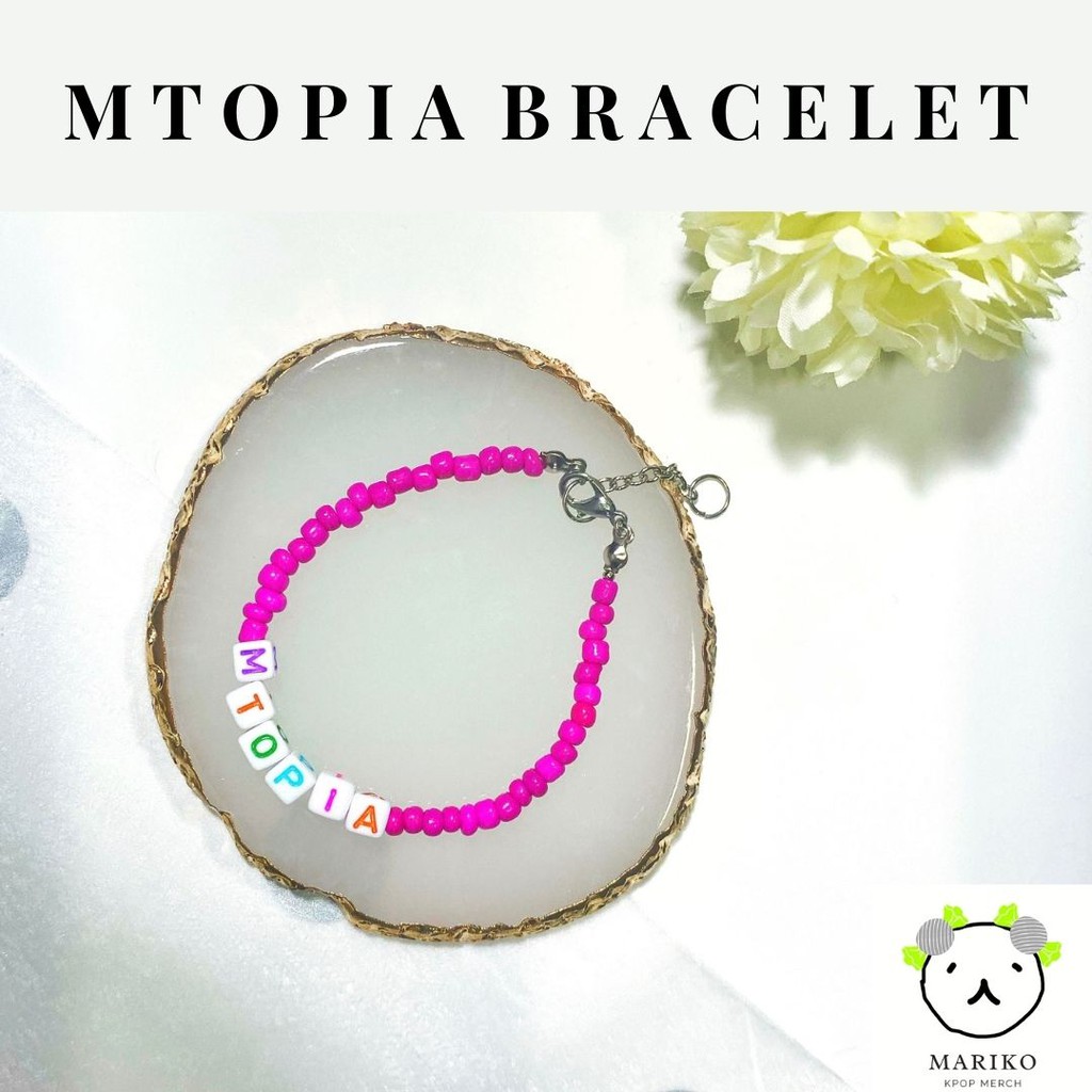 GELANG KOREA KPOP SUPERM / MTOPIA BRACELET: TAEMIN BAEKHYUN KAI TAEYONG TEN MARK LUCAS