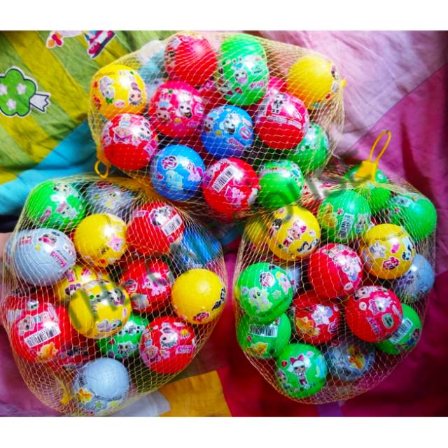 KNOCKER BALL / BOLA HADIAH / TELUR HADIAH / SURPRISE EGG