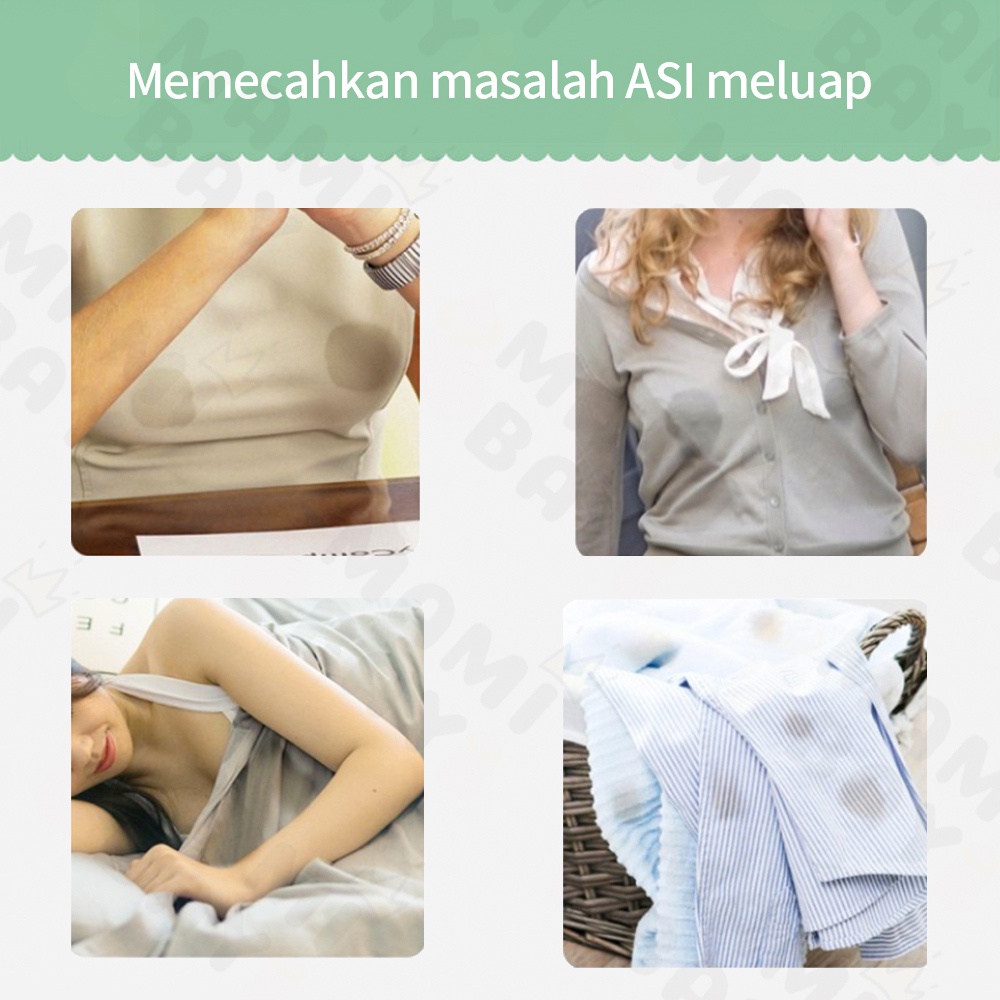 OKEYI Penyerap asi lembut menyusui cuci ulang breast pad washable