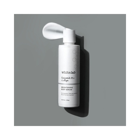 [COD] Body Serum Pencerah Kulit Belang Ampuh dalam 1 Minggu dengan Niacinamide &amp; Collagen - BPOM 200 Gram