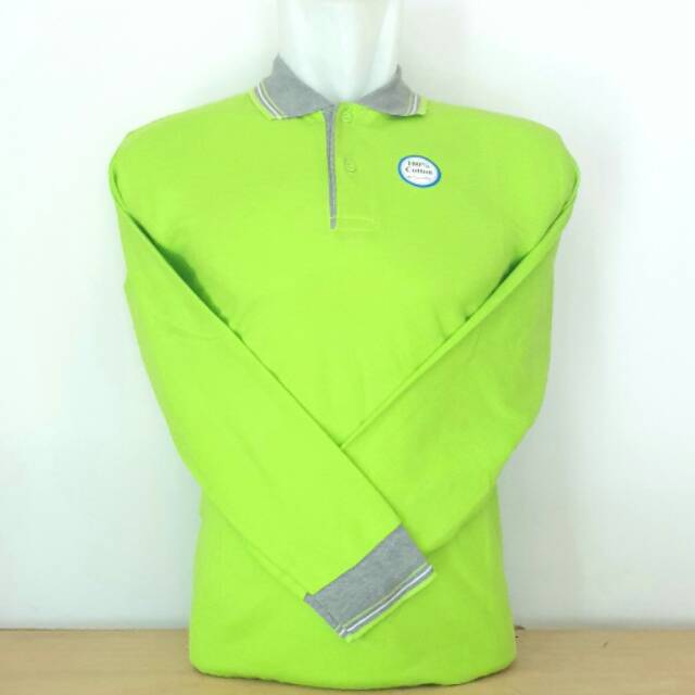  Kaos  Kerah Warna  Stabilo Kombinasi  Kerah Abu Kaos  