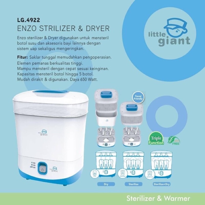 Little Giant Enzi Sterilizer &amp; Dryer