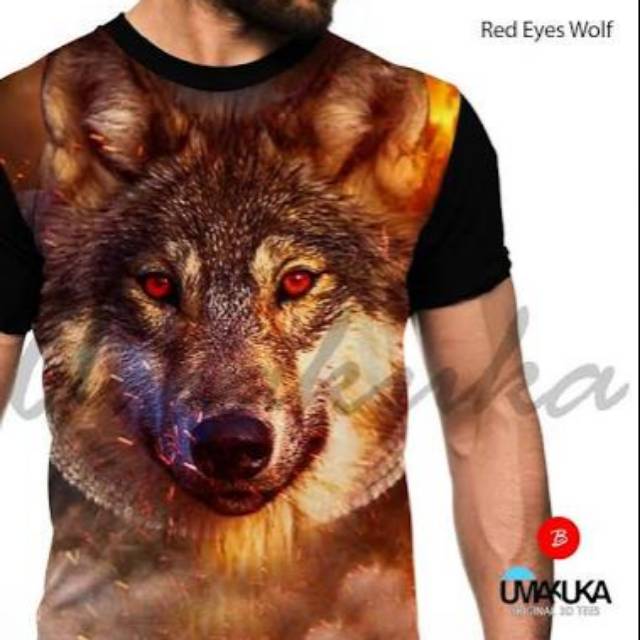 Jual Kaos Pria 3D gambar Anjing | Shopee Indonesia