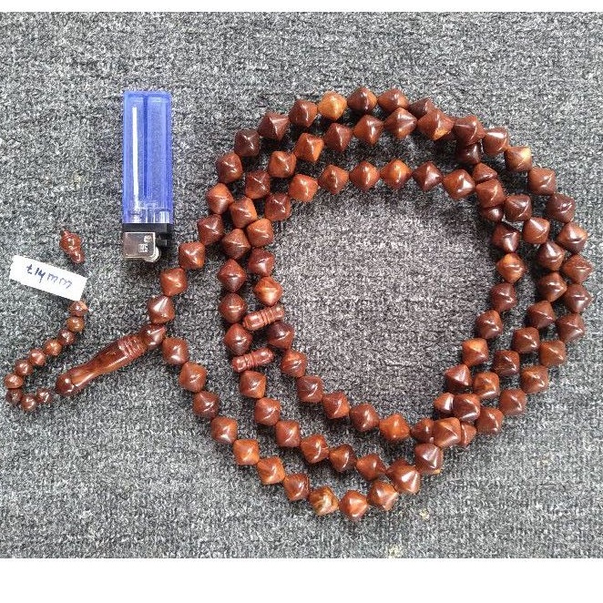tasbih kokka wajik / gula aren jumbo  ± 14 mm ( 14mm ) 99 butir