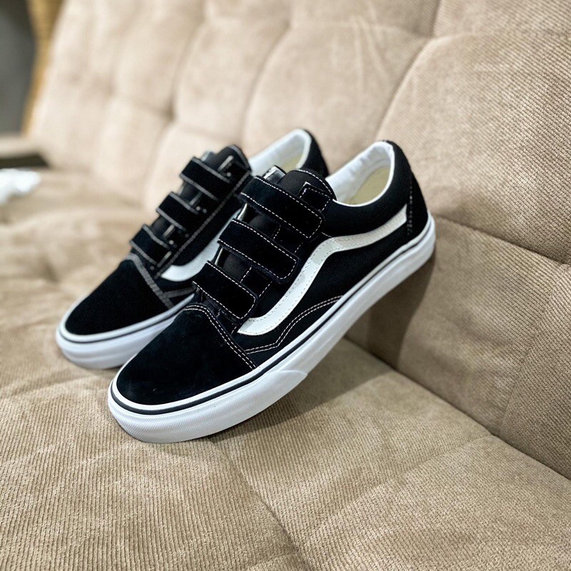 VANS VELCRO CLASSIC BLACK/WHITE