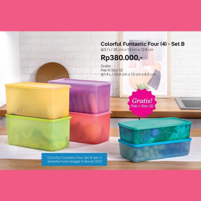 Alat Makan | Funtastic Four Tupperware Promo