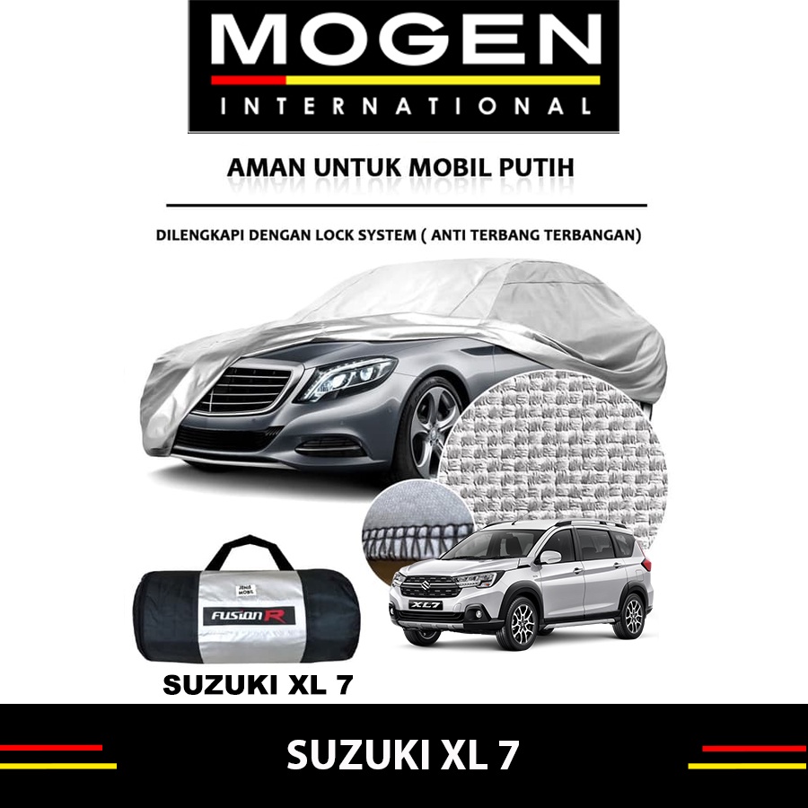 Cover Mobil / Sarung Mobil XL7 XL 7 merk FUSION R / Cover Mobil Putih