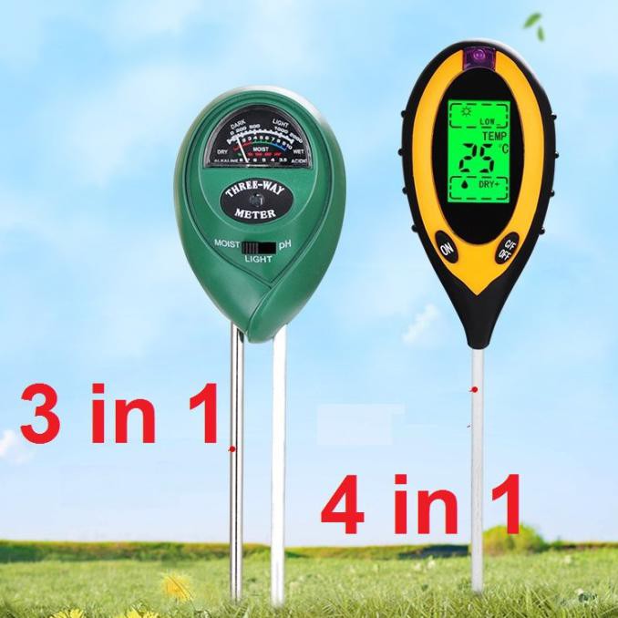 BEST SELLER Digital Soil Analyzer Tester Meter Alat Ukur pH Tanah 3 in 1 AR219