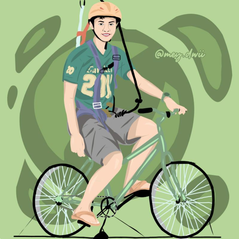 Karikatur Vektor Wajah/Ilustrasi Wajah