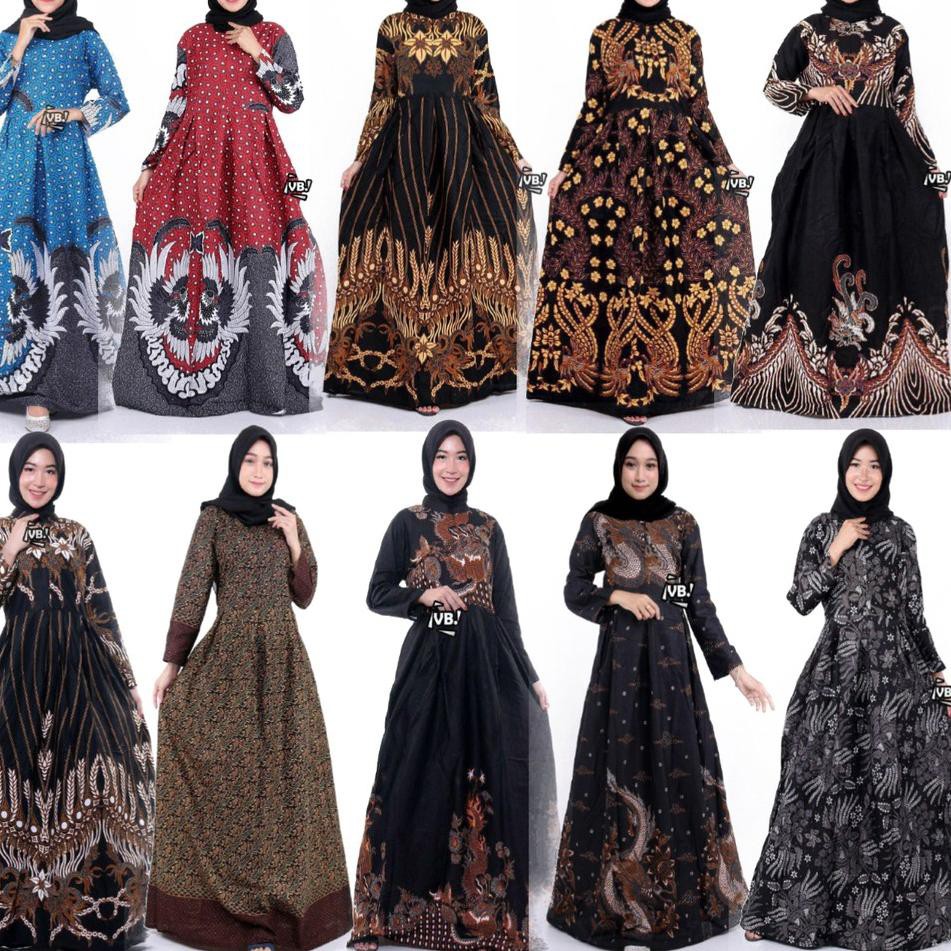 Model Baru.. GAMIS BATIK EXLISIVE | GARUDA BIRU MERAH | KACANG | NAGA |PADI | BURUNG NURI | batikput