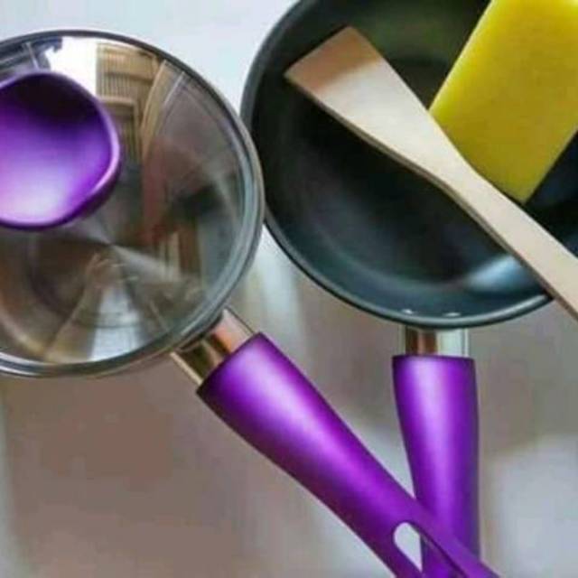 Value Kitchen Set Of 5 Panci Teflon Anti Lengket Panci Serbaguna Teflon Set Multifungsi Panci Set Bi