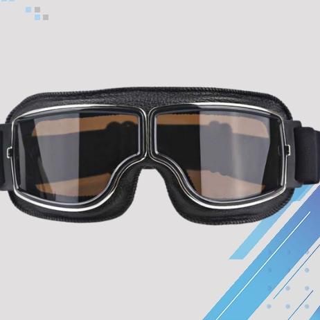 Gratis ongkir|SQ26|Kacamata Goggles Classic Vintage Harley UV Protection / Kacamata Google Gogle Gog