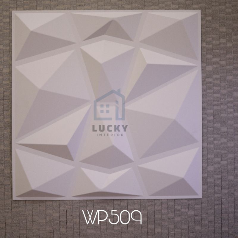 wallpaper panel 3D/ wallpanel 3D PVC 50cm x 50cm-WP509