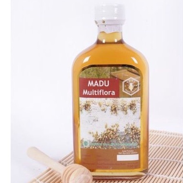

Madu Asli Multiflora 4 Nektar Bunga netto 350 gr Botol Kaca