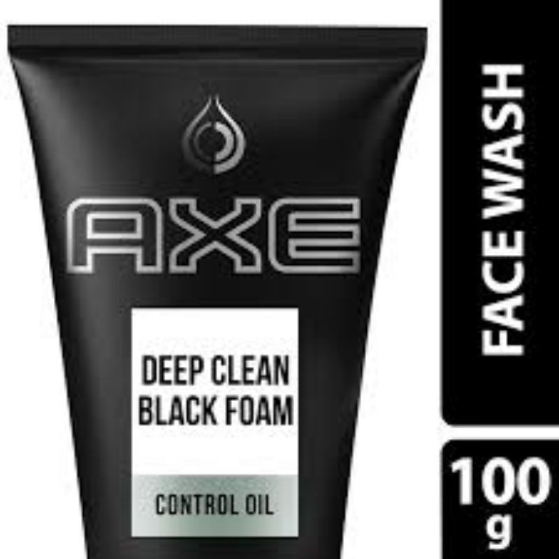 AXE FACE WASH CARE SABUN CUCI MUKA 100 Gr - Deep Clean Black Foam