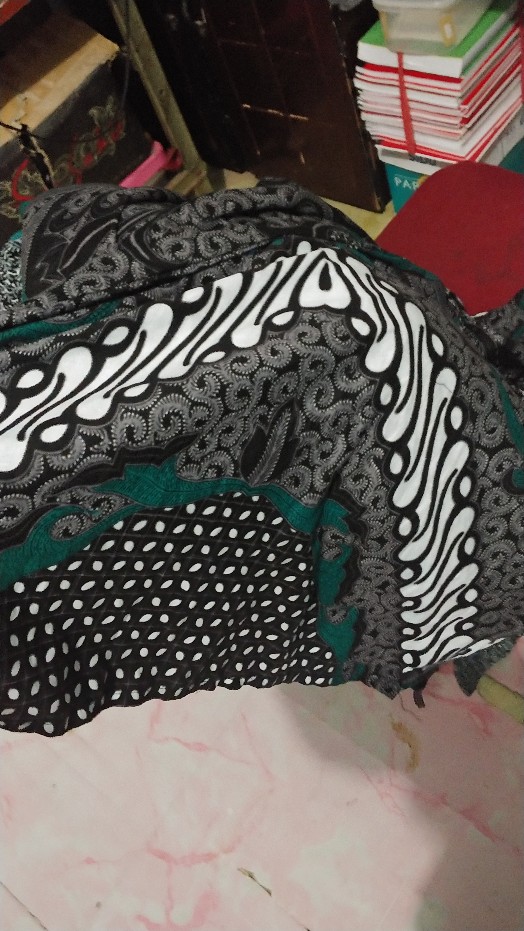 Batik Tunik Kenonggo Abu Abu 55