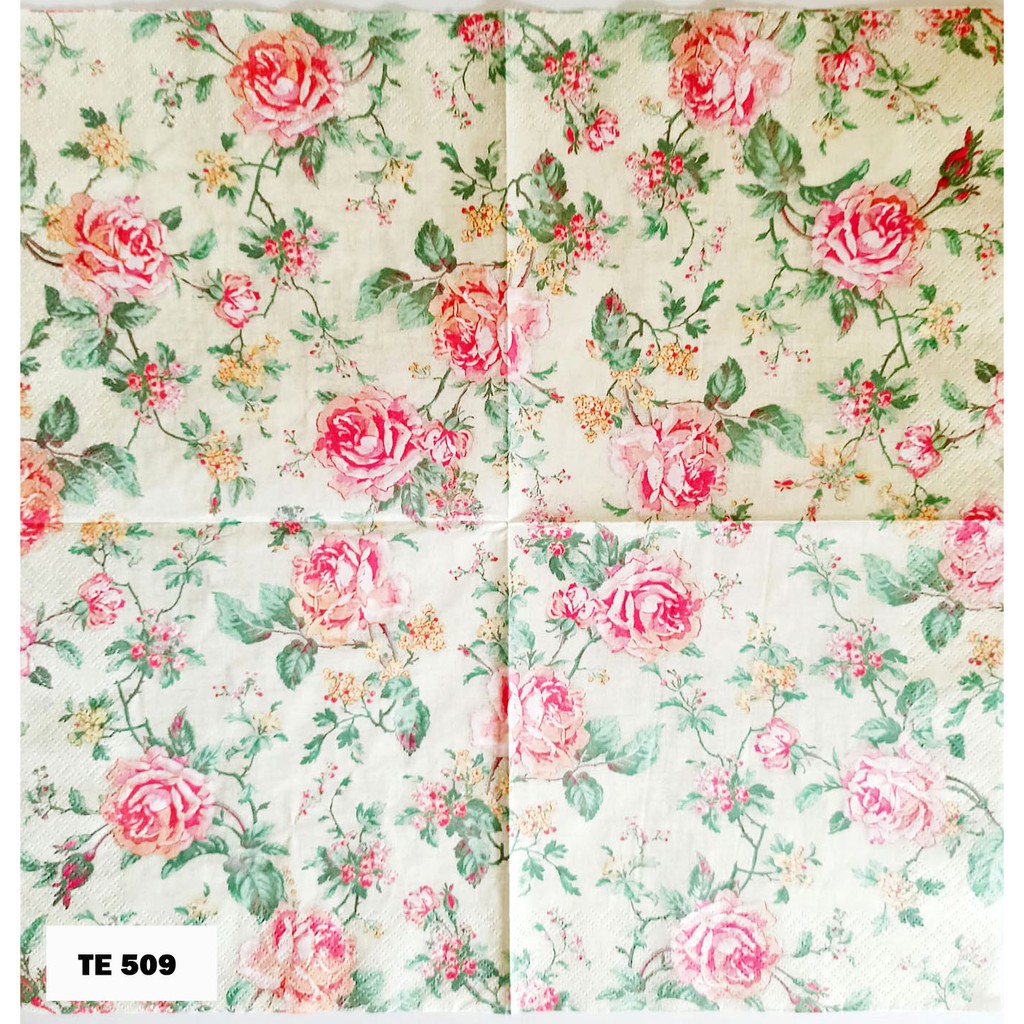 TISU NAPKIN DECOUPAGE EROPAH 33X33 CM  509 TTS