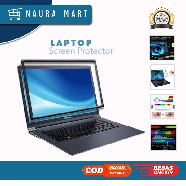 Pelindung layar laptop anti radiasi layar laptop hp lenovo acer asus macbook 27 inch bergaransi