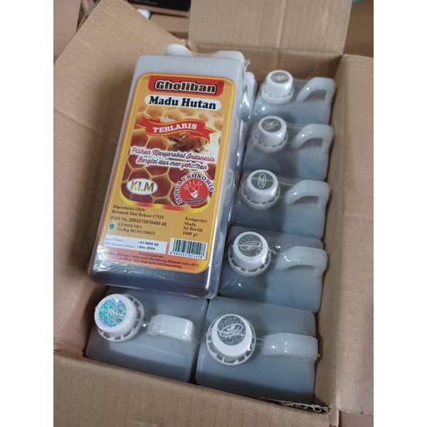 

Madu Gholiban Multiflora 1kg//Best Seller