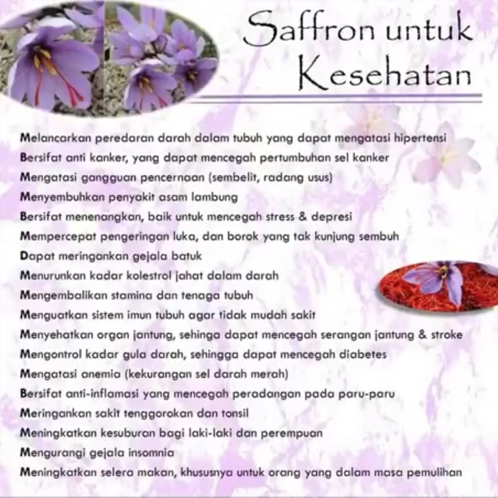 

New Arrival - Ready Stock Saffron Kashmir Original 100%