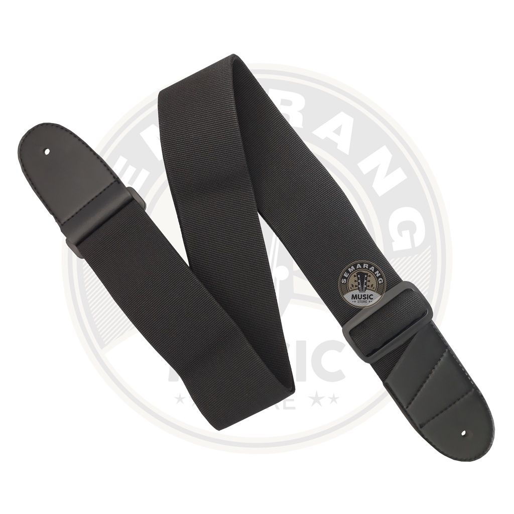 Strap Sabuk Gitar dan Bass Polos Berkualitas